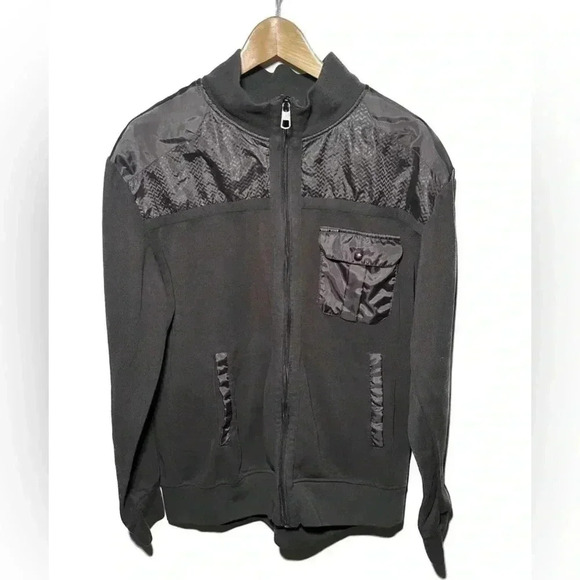 Marc Ecko Cut & Sew Mens Elbow Patch Deadly Threads Tweed Jacket Sz. XL - Picture 1 of 8